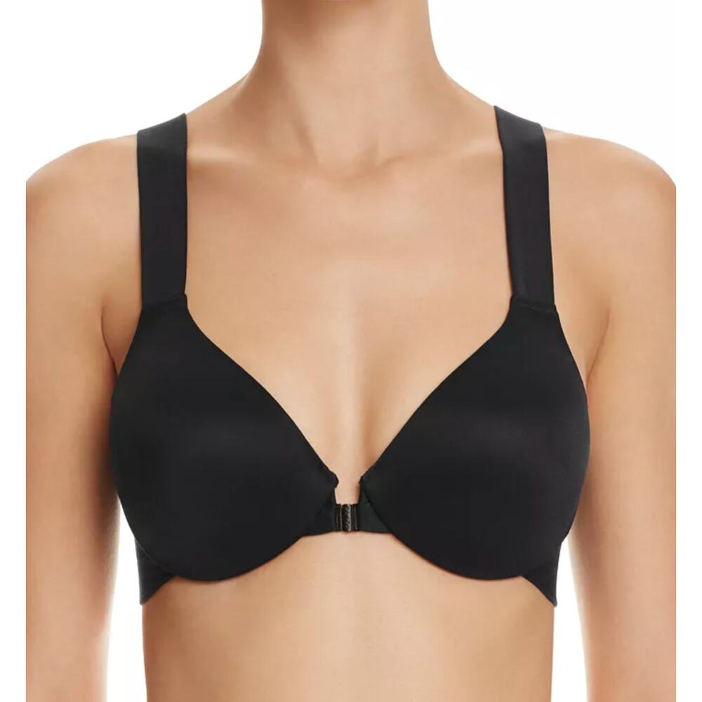 Spanx Bra-llelujah Front Close Underwire Bra Black 38C